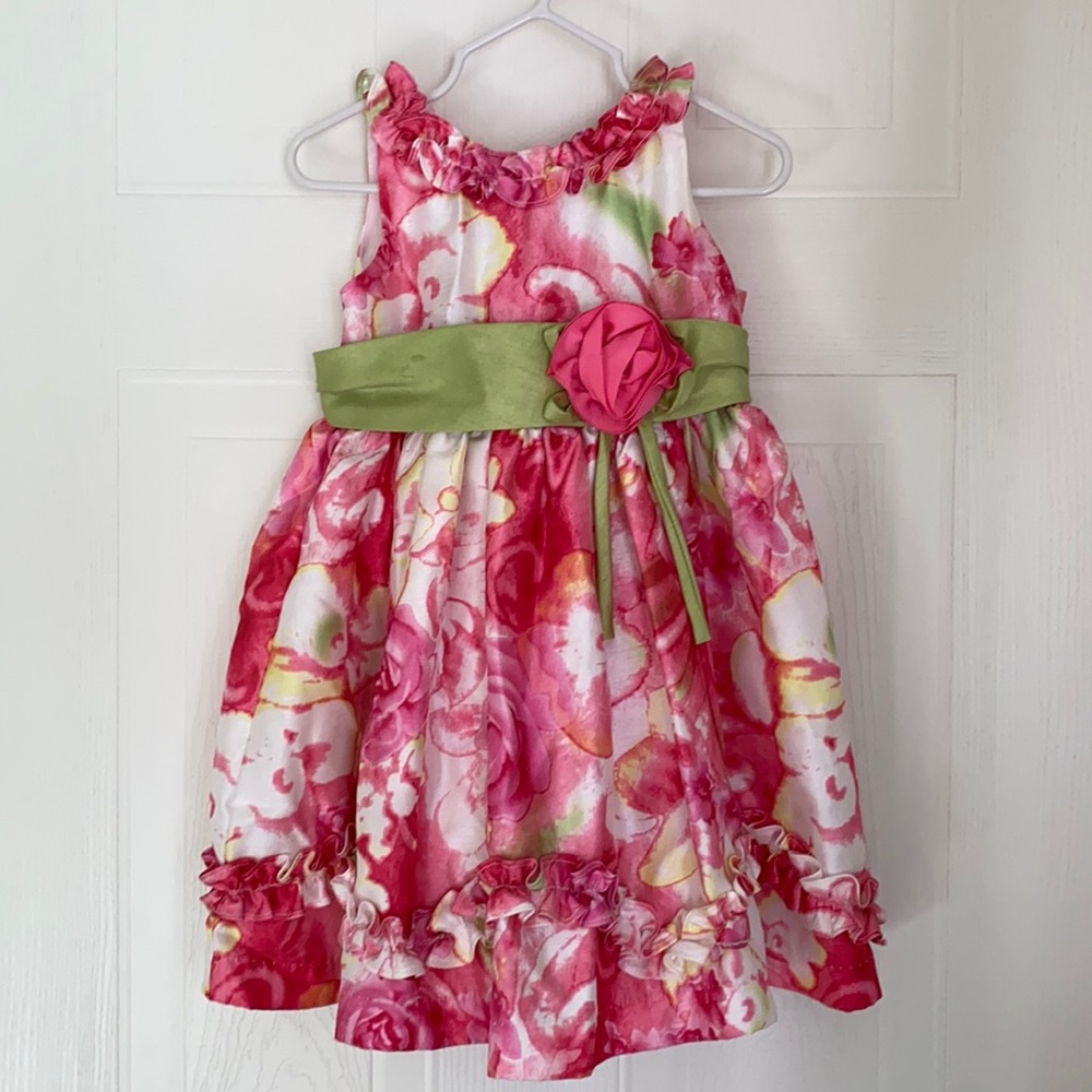 Jayne Copeland girls 2T Spring Dress